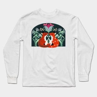 Folk Art Foxes Long Sleeve T-Shirt